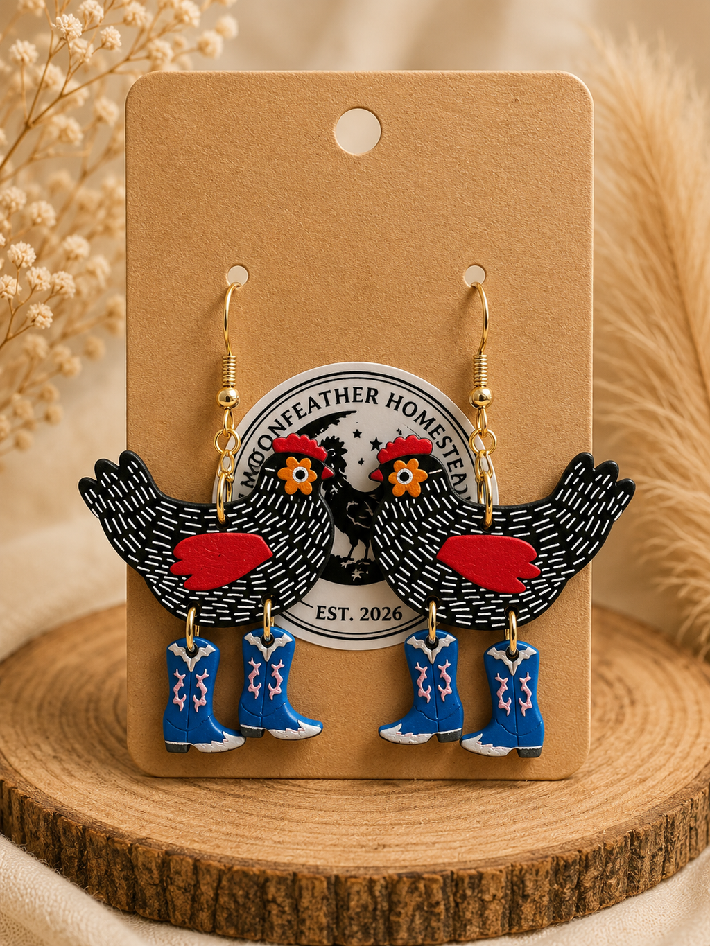 Chicken Mama Earrings