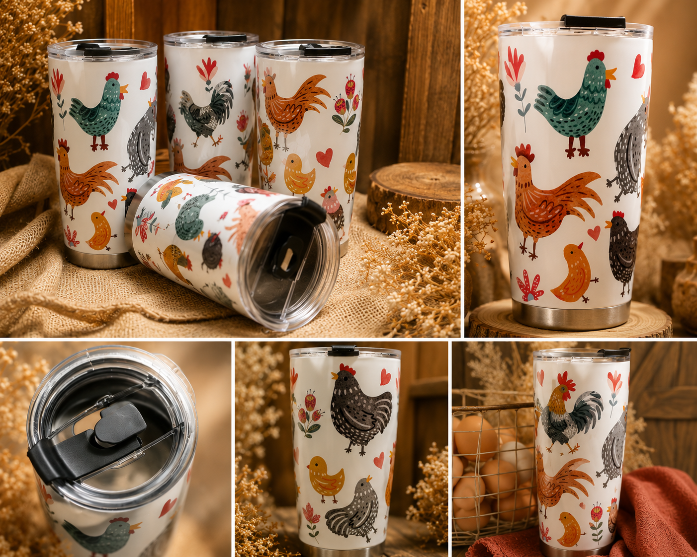 Henhouse Garden Tumbler