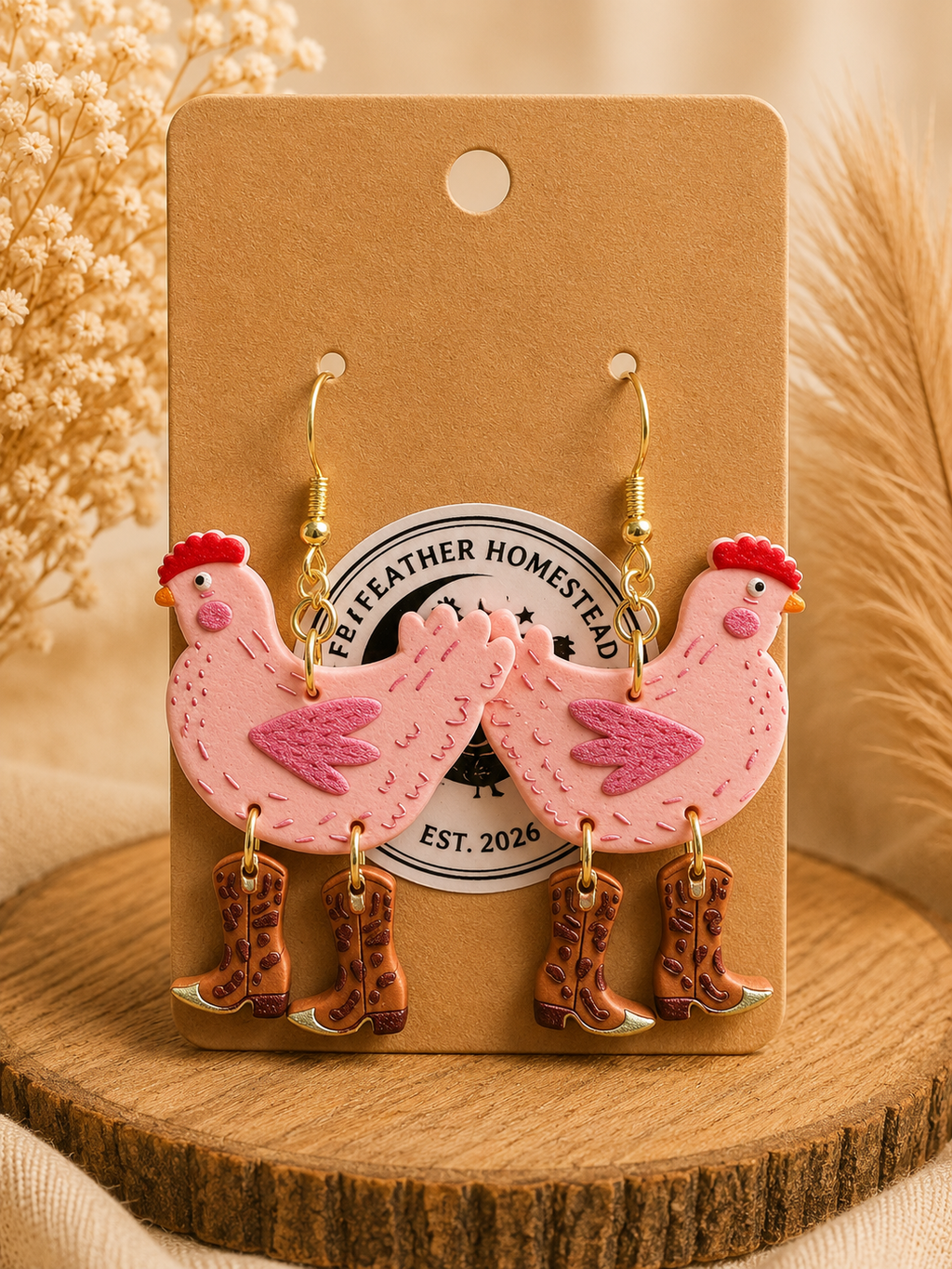 Chicken Mama Earrings
