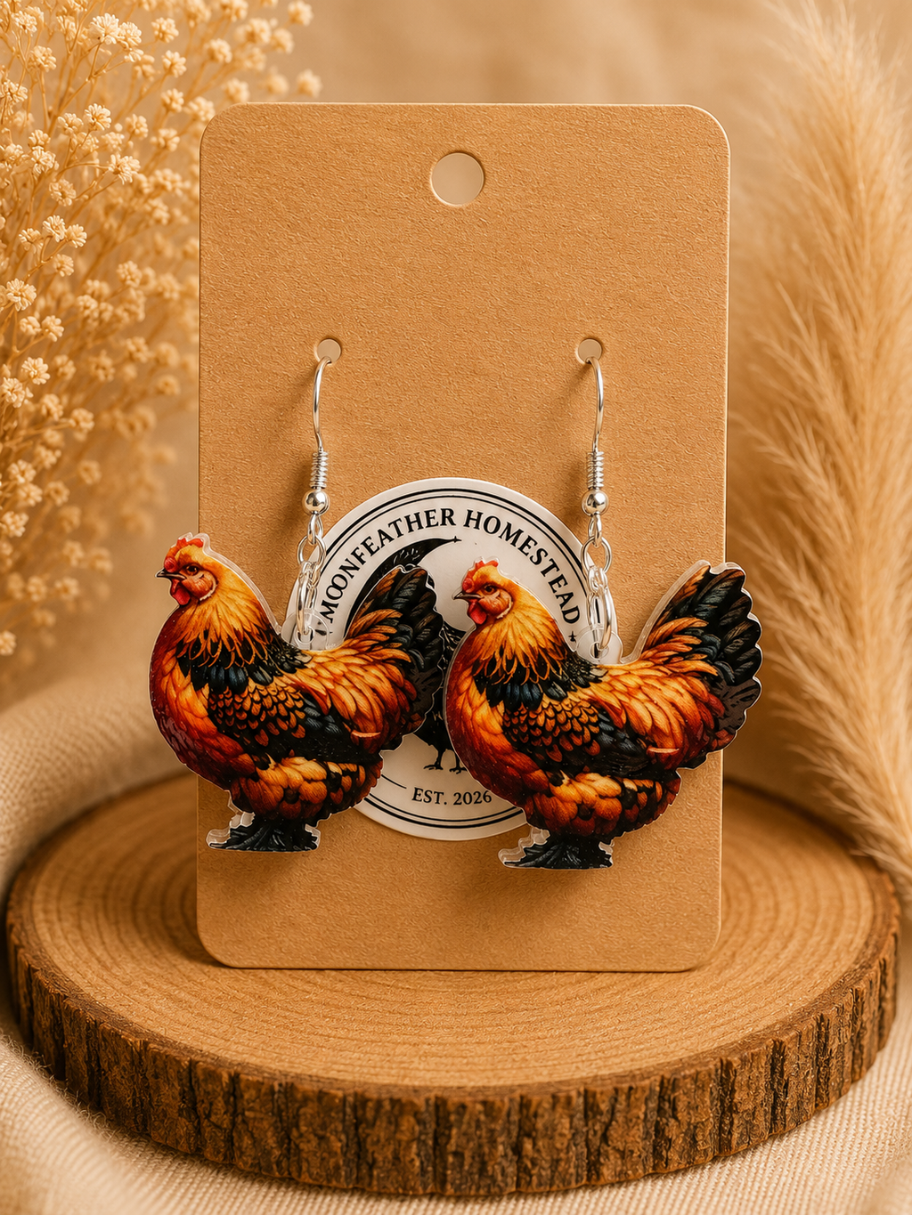 Chicken Mama Earrings