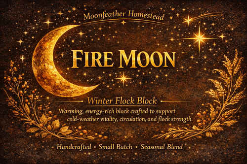 Fire Moon Flock Block