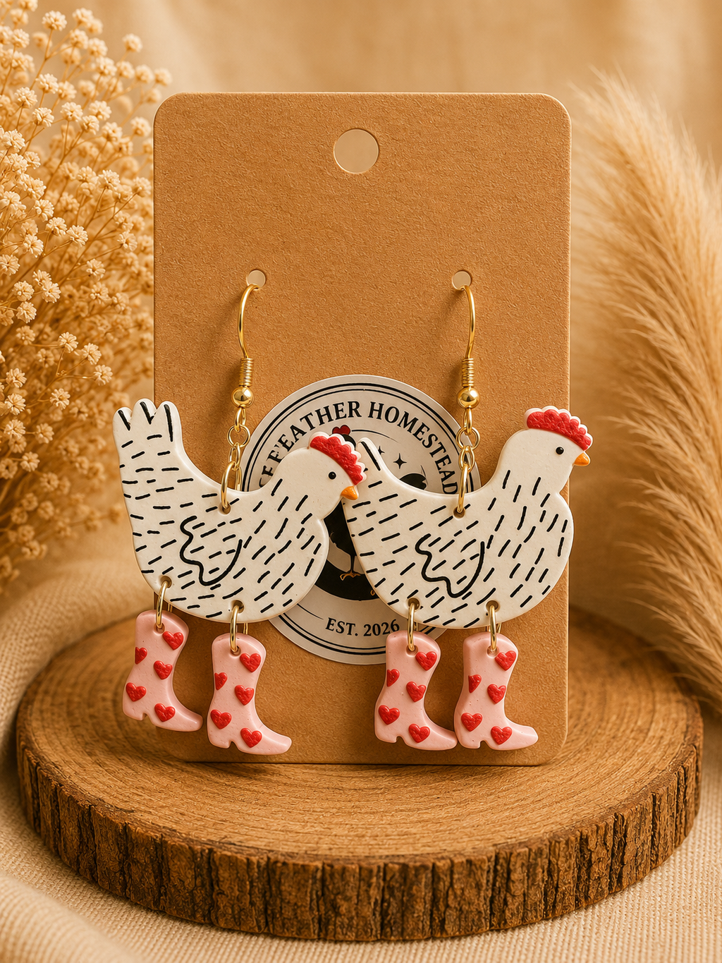 Chicken Mama Earrings