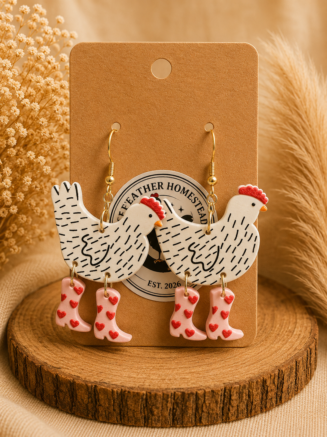Chicken Mama Earrings